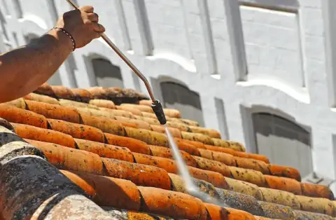 Nettoyage de toitures - Bourg-Beaudouin